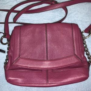 B Makowsky Leather Purse